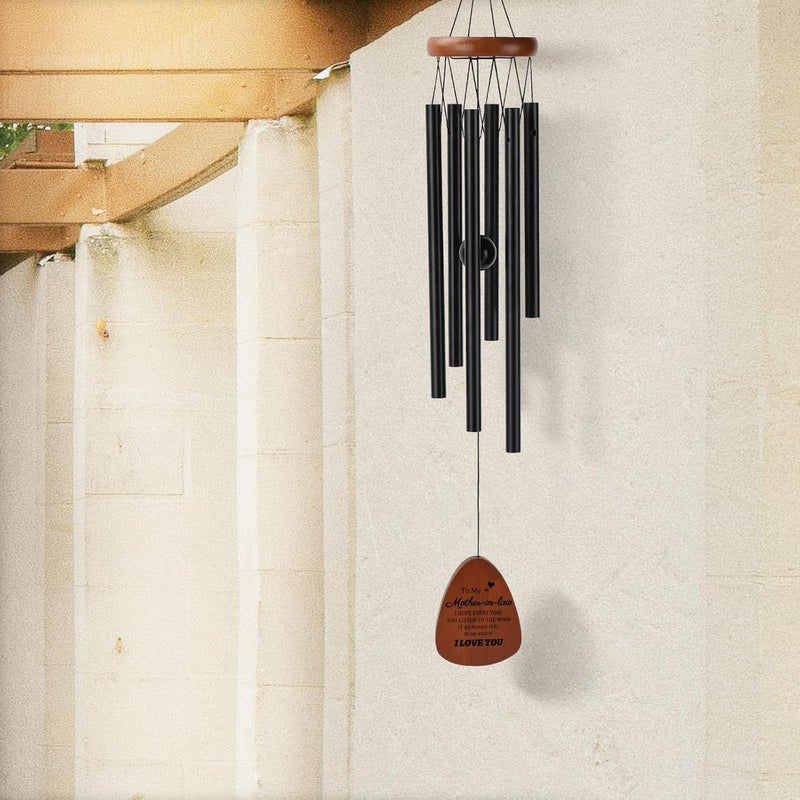 PRSTENLY Mother in Law Gifts, Mother-in-Law Wind Chimes Gifts for Mother in Laws Birthday Mothers Day Thanksgiving Christmas from Daughter in Law & Son in Law - Image 5